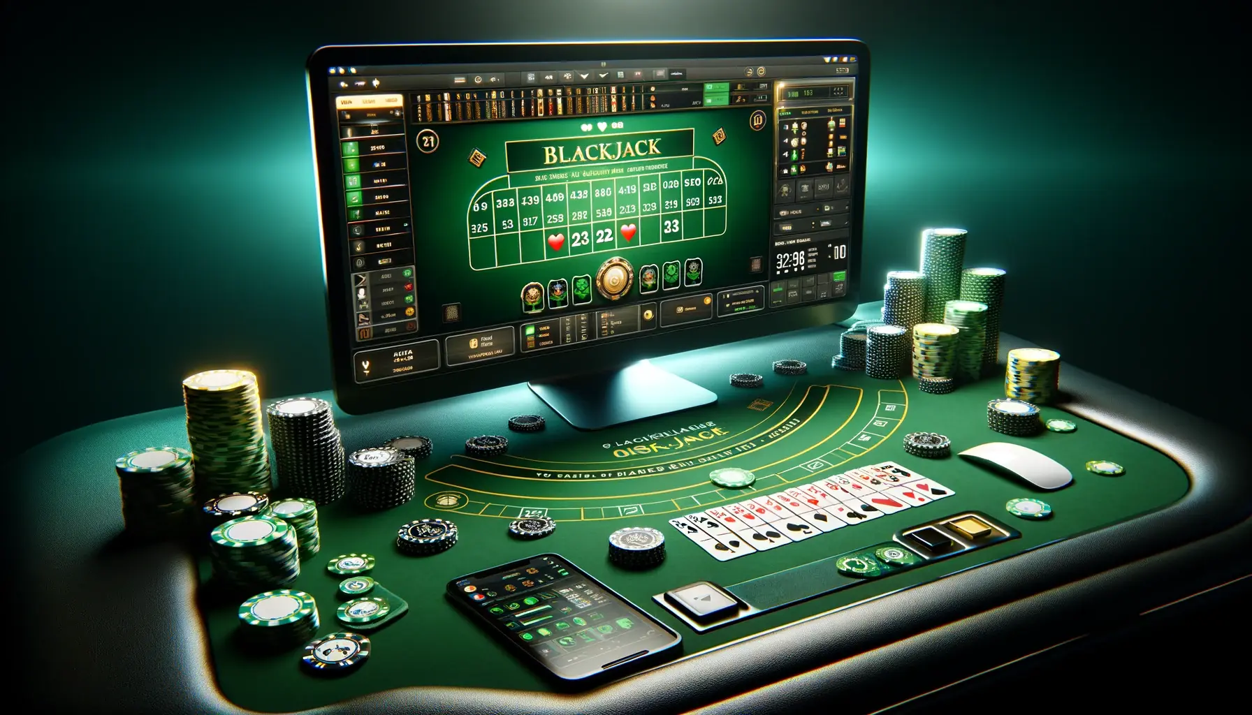 Goldwin Blackjack Spiel
